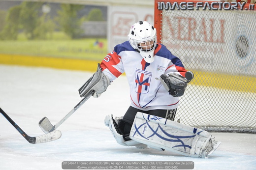 2015-04-11 Torneo di Pinzolo 2848 Asiago-Hockey Milano Rossoblu U12 - Alessandro De Zordo